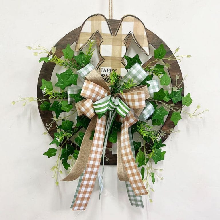 Easter Decor Wholesale Spring Bunny Wreaths Front Door Decorations