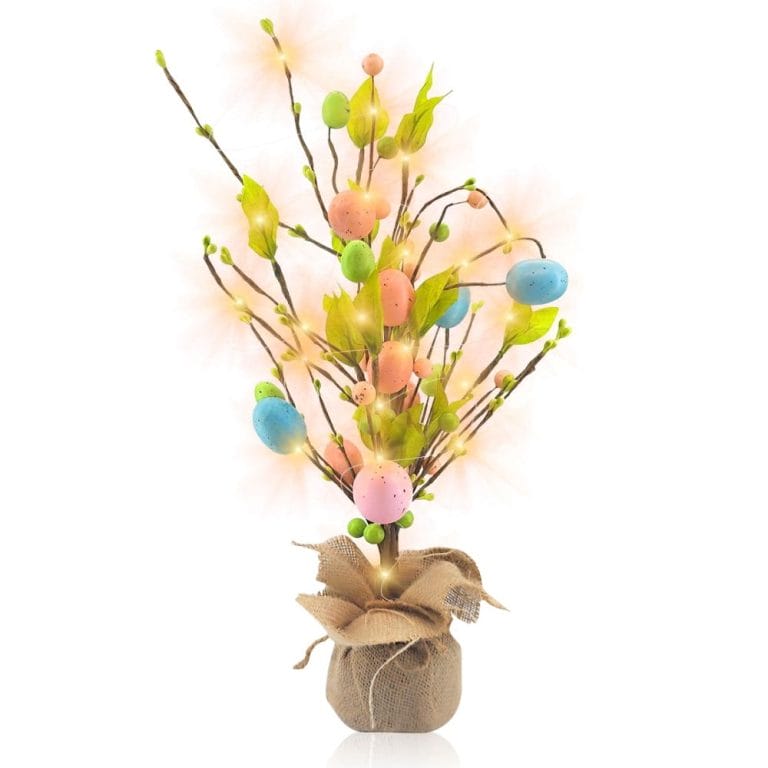 Easter Egg Tree With Lights Tabletop Decor Easter Decoration Wholesale