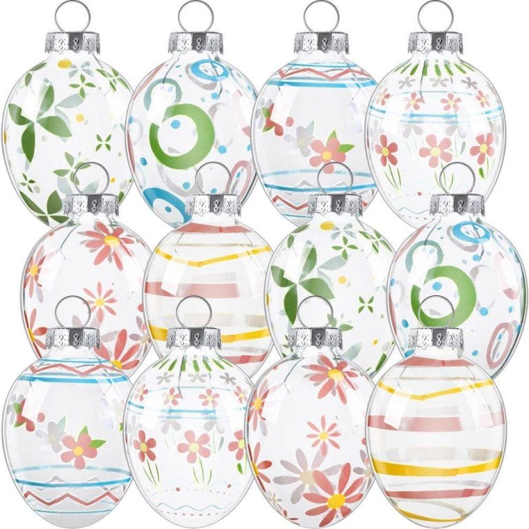 Easter Glass Decoration Glass Easter Egg Ornaments Wholesale Easter Hanging Decorations