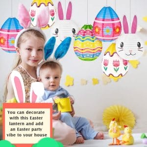 Easter Paper Lanterns Kids Party