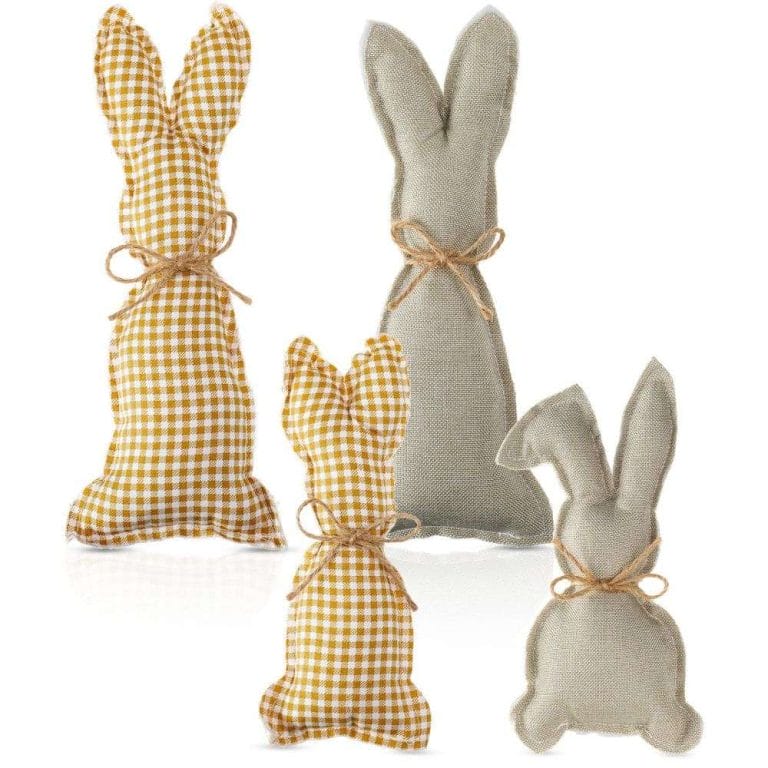 Easter Rabbit Decoration Farmhouse Stuffed Fabric Bunny Wholesale Decor Easter