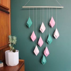 Paper Raindrop Wall Hanging DIY Kit Christmas Decorations Wholesale