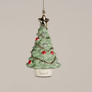 Personalized Ceramics Christmas Tree Ornament