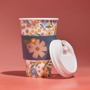 Portable 16 Oz Disposable Coffee Cups