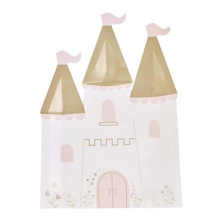 Princess Castle Custom Paper Party Plates Wholesale