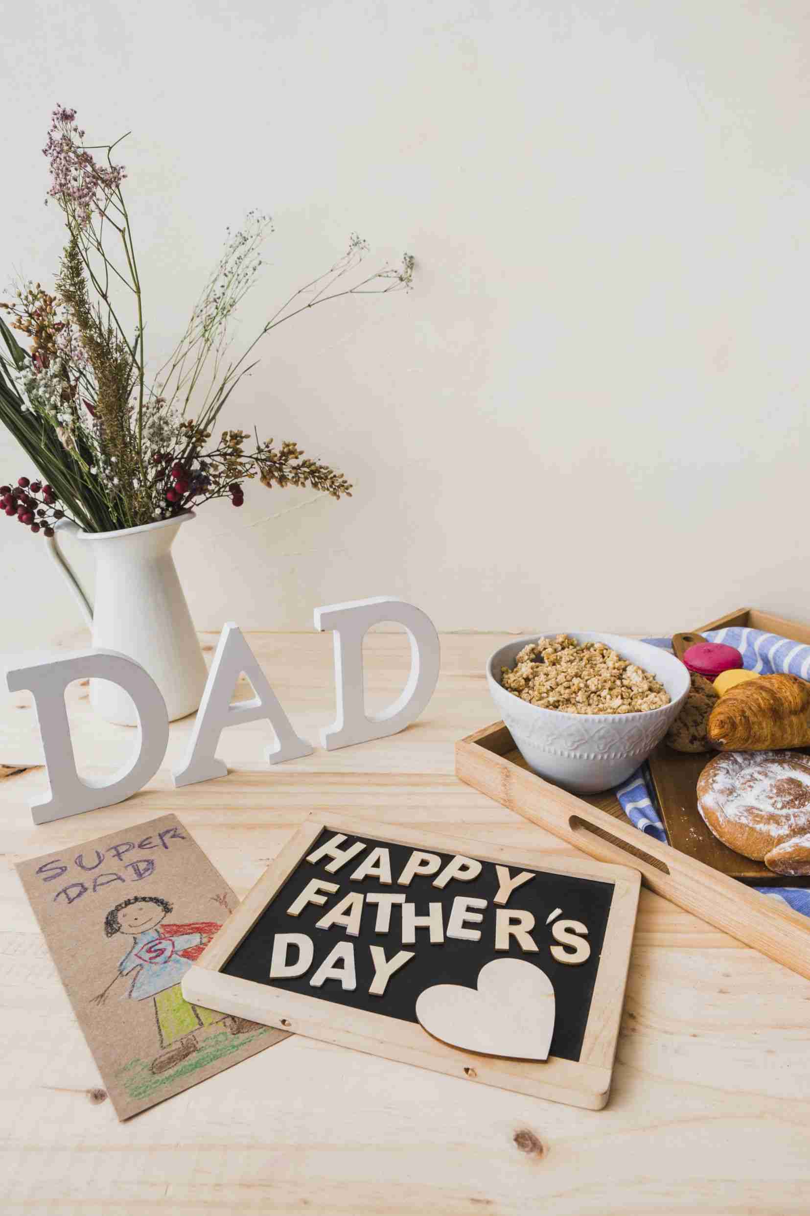 flowers breakfast fathers day gifts