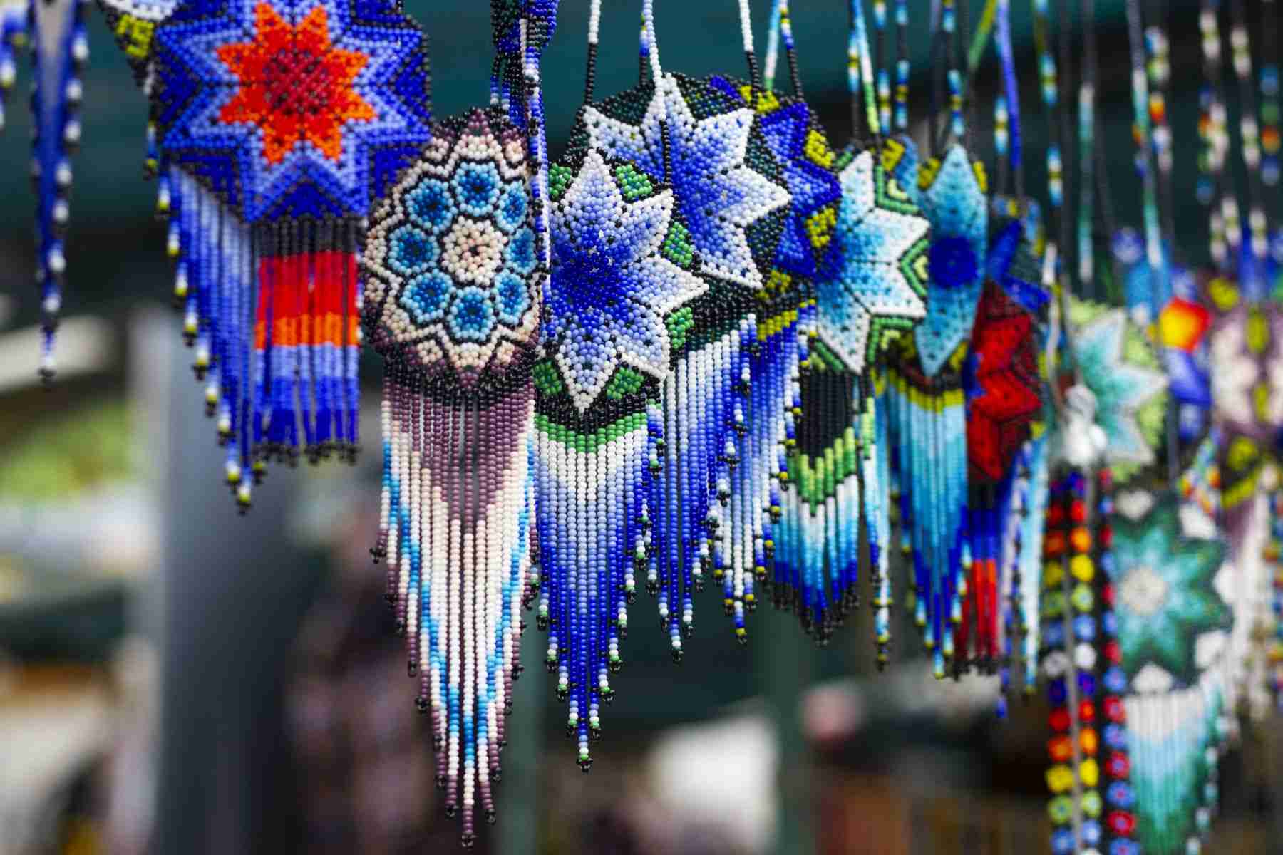 mexican culture with colorful accessories
