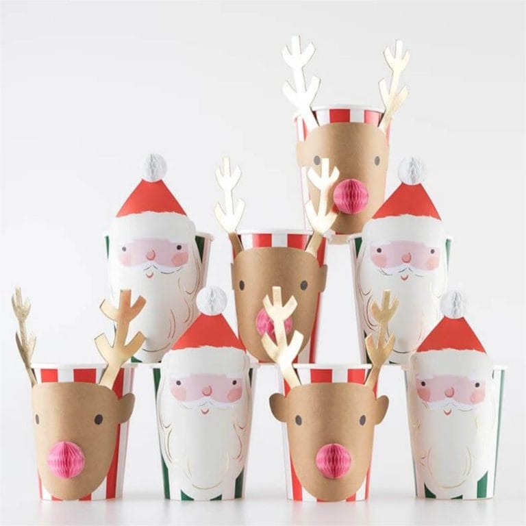 Christmas Honeycomb Cups Christmas Paper Cups Wholesale