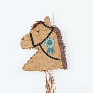Custom Pinata Horse with Badge MOQ 500PCS
