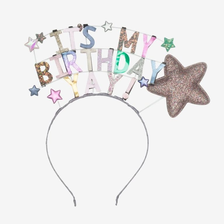 It's My Birthday Party Pastel Headband Decoration