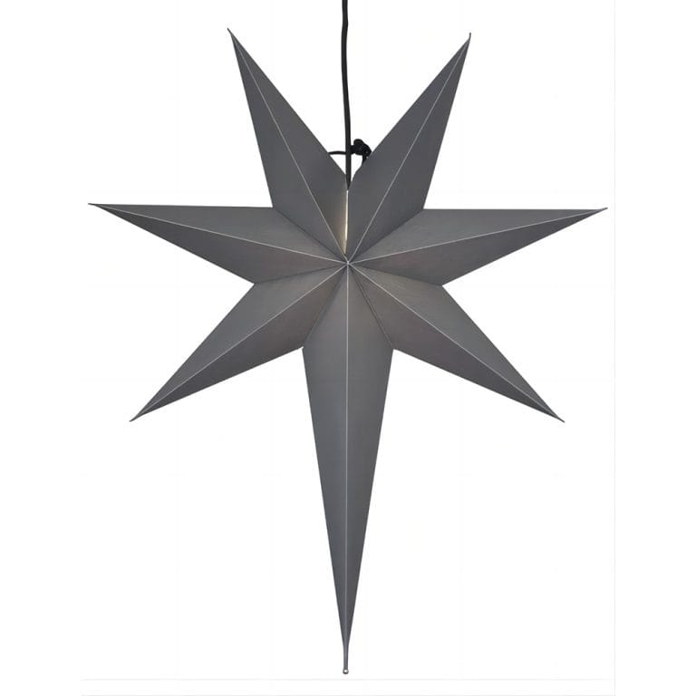 Wholesale Black Paper Star Christmas Ornaments