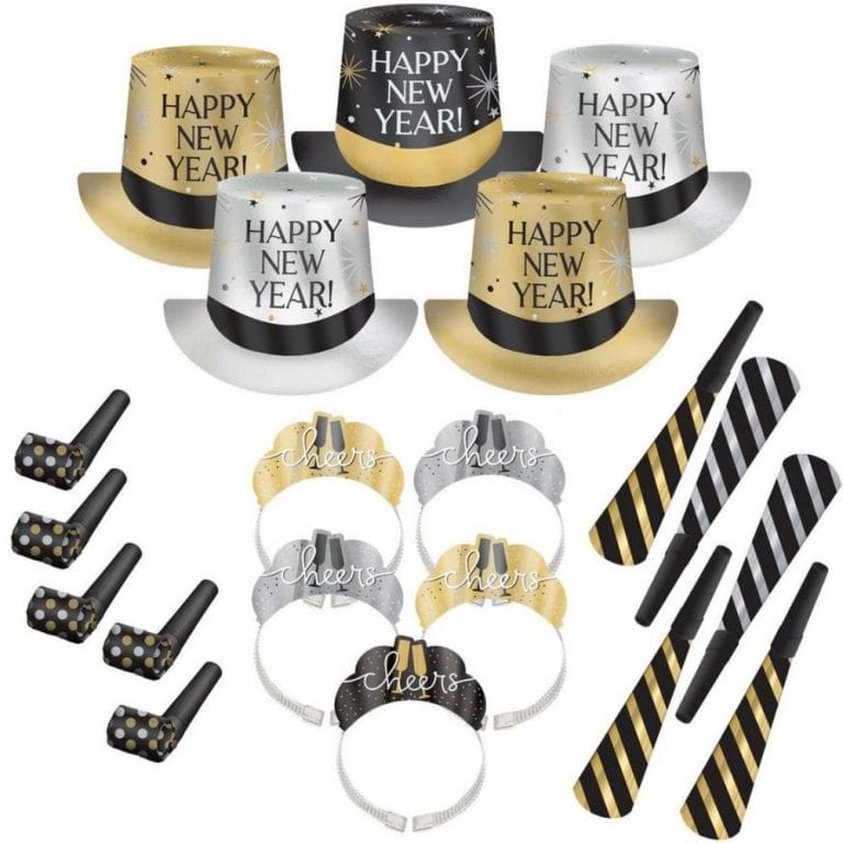 Customized Party Hats New Year's Eve Party Kit