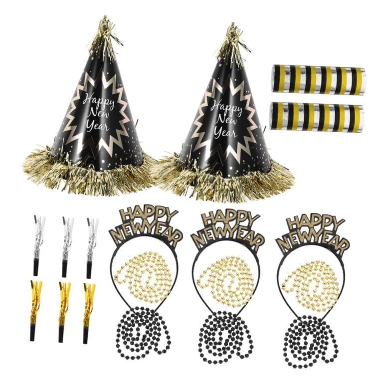 New Year's Party Pack Decorative Hat Items New Year's Eve Party Supplies