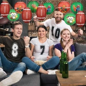 Super Bowl Party Paper Lanterns Supplier