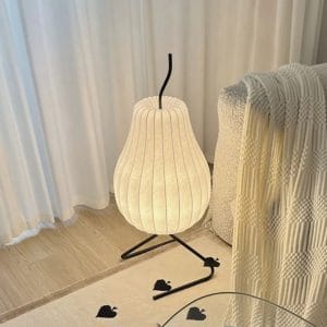 Custom Floor Lamp Paper Pear Shaped Lamp Wholesale