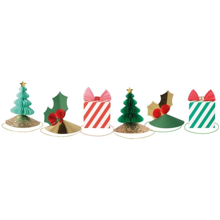 Custom Mixed Christmas Party Hats Paper Hats