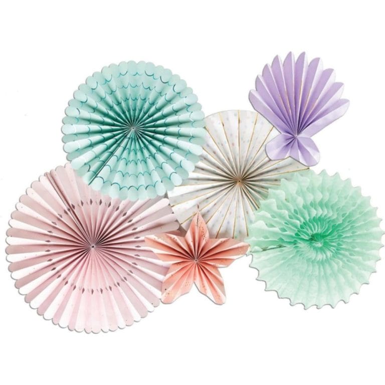 Under The Sea Decorative Paper Fan Set Wholesale