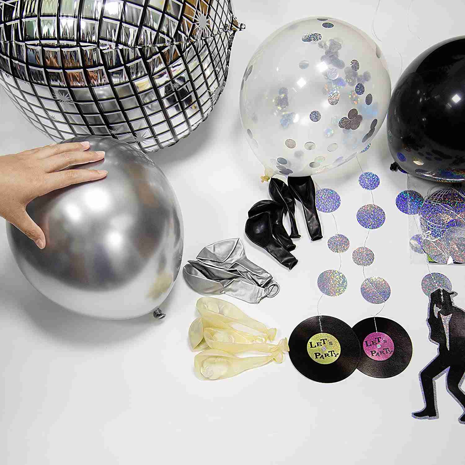 disco party decorations themed party ideas