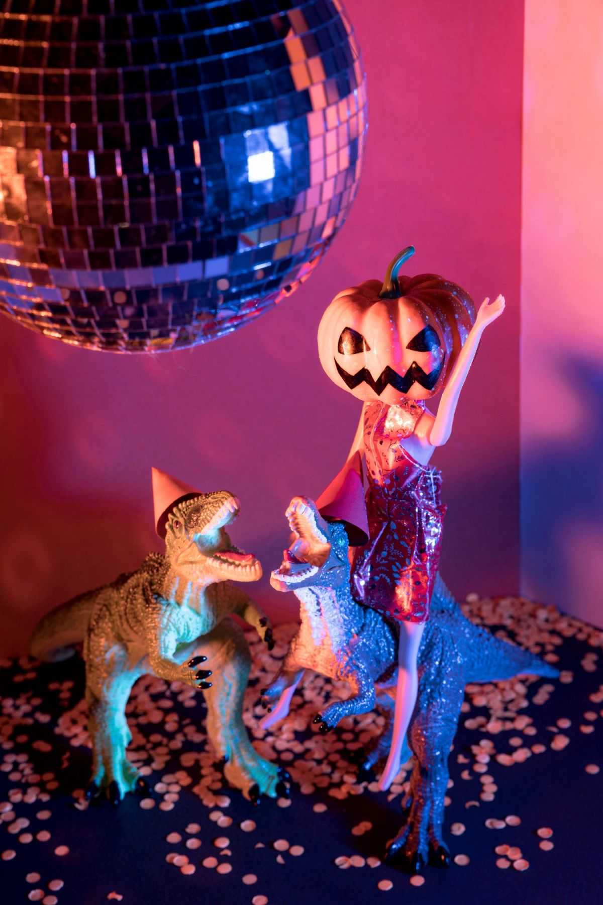 spooky halloween toys disco ball