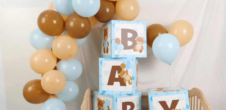 Popular Teddy Bear Party Decorations Gift Boxes Balloons