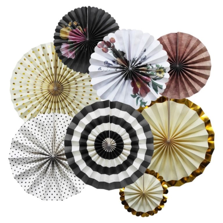 Set of 8 Assorted Vintage Floral Theme Concertina_y