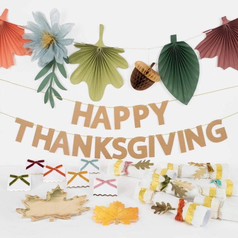 Happy Thanksgiving Party Set Paper Fashion Crafts Wholesale