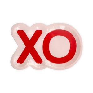 Valentine's Day XO Disposable Paper Plate Manufacturer