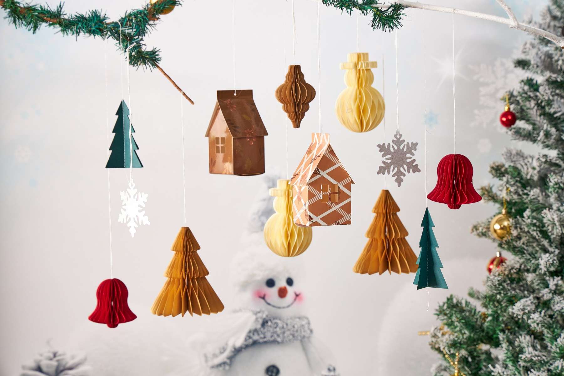 whimsical and playful Christmas decorations