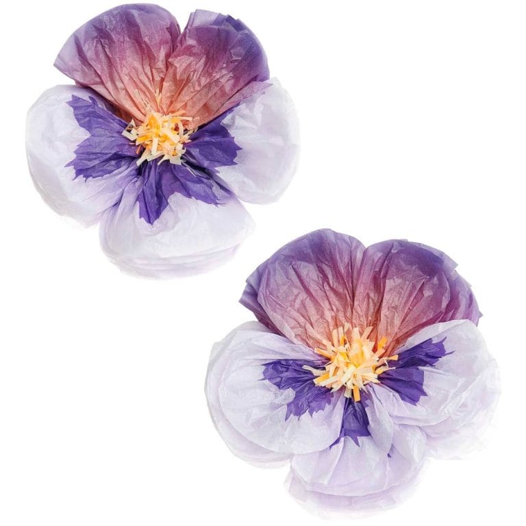 Tissue-Paper-Fowers-Pansies-Lilac-2