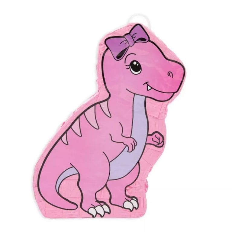 Blue Panda Pink Dinosaur Pinata for Girls T-Rex_yyt (2)