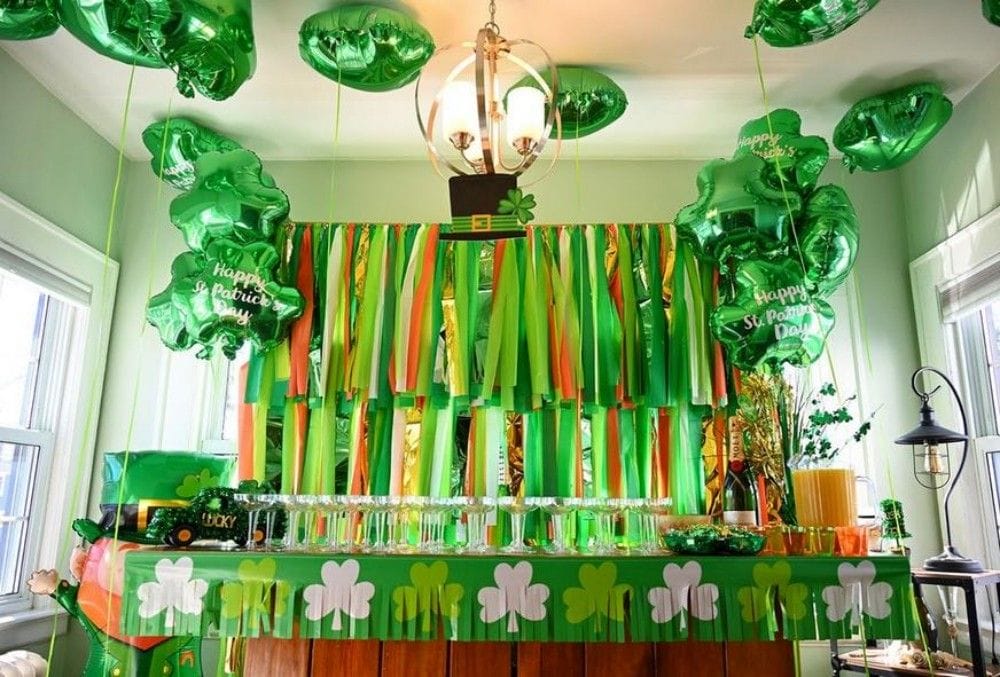 St. Patrick's Day decor from Party Expert