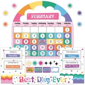 Custom Retro Remix Calendar Bulletin Board Set Wholesale