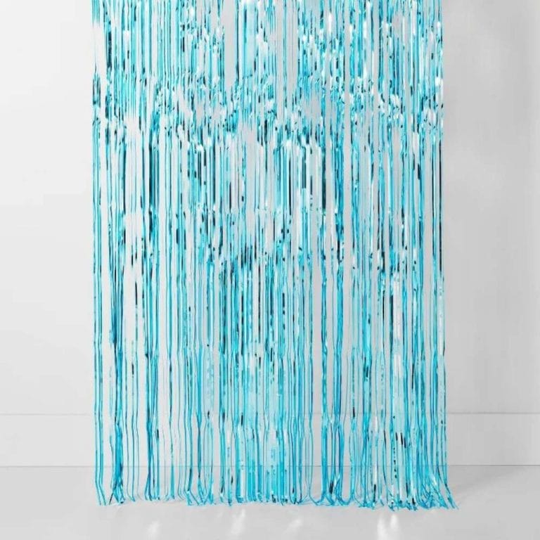 Fringe Backdrop Teal - Spritz&_8482__ 1 of 7