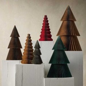 Jewel Tone Tabletop Trees Premium Designer Decor for Private Label Programs