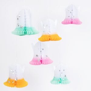 Ombre Ghost Hanging Decor 6pcs Wholesale Halloween Party Decorations