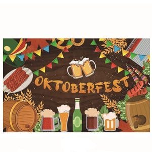Bavarian Oktoberfest Banner – Wall Flag Pennant Pole Mount Wholesale