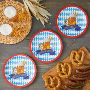 disposable Oktoberfest plates