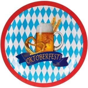 Oktoberfest Party Plates