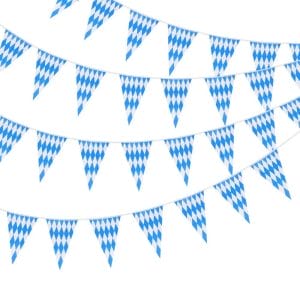 197" Bavarian Oktoberfest Flag Banner Bulk German Theme Event Decor