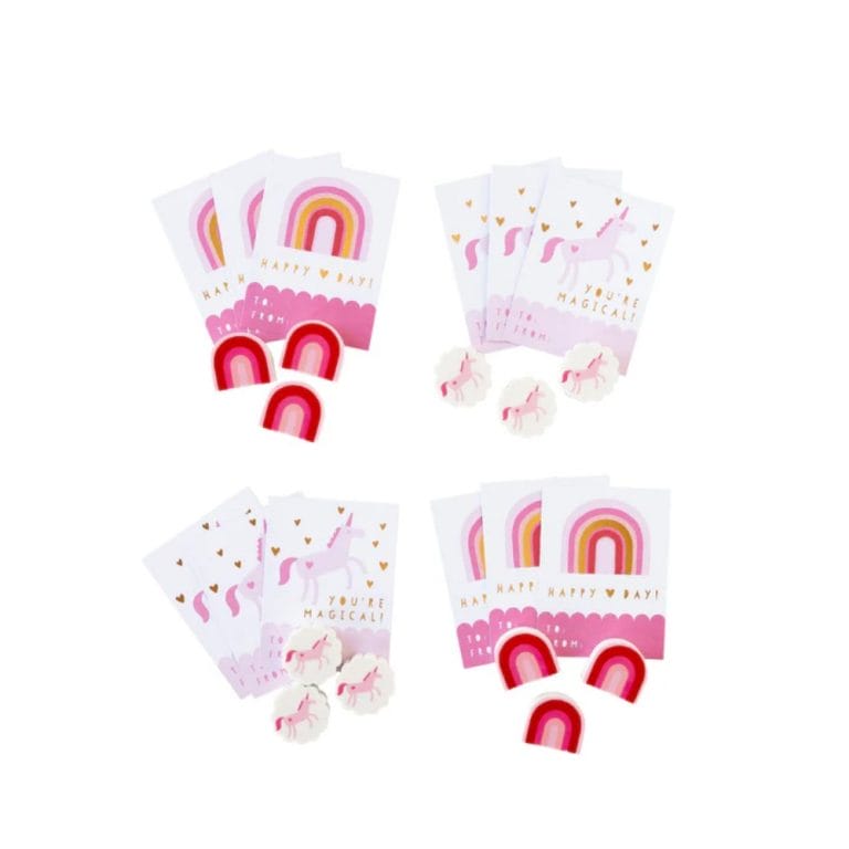 Rainbows and Unicorns Valentine (1)