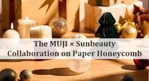 The MUJI × Sunbeauty Collaboration on Paper Honeycomb Diffusers