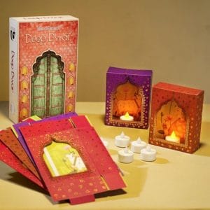 Private Label Island Rangoli Paper Deep Dwar Pack of 6 OEM Home Decor Factory