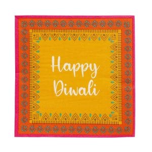 OEM Diwali Recyclable Paper Napkins Serviettes Bulk Table Decor Wholesale