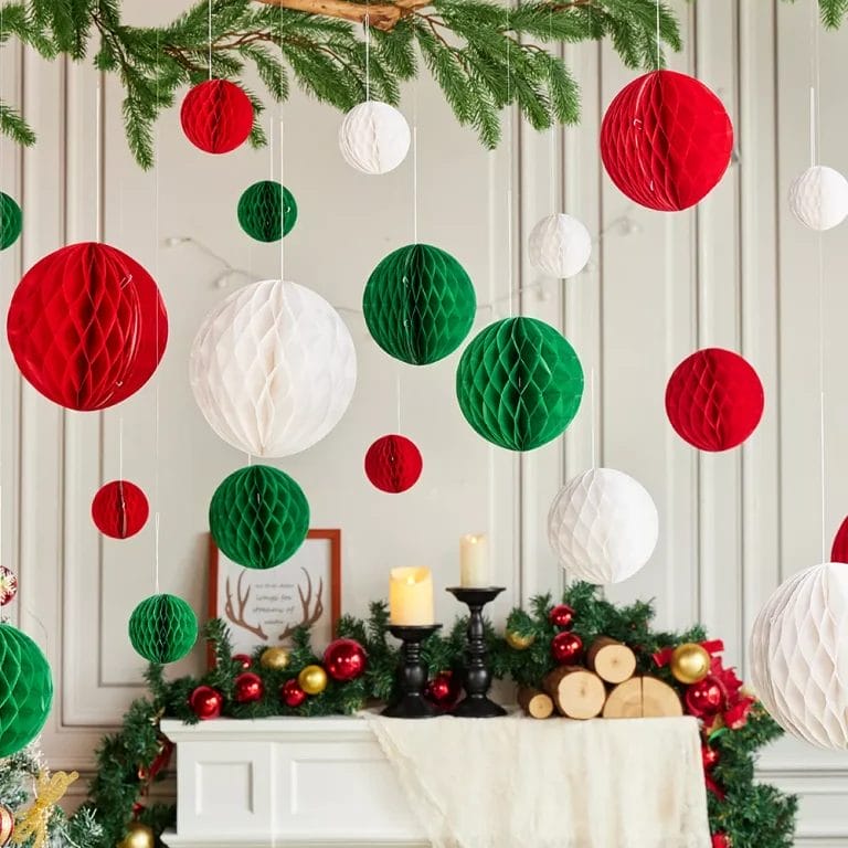 Custom Eco‑Friendly Paper Christmas Ornaments