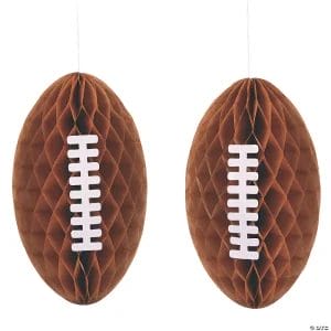 Football Honeycomb Ceiling Decorations Customized Paper Decor Wholesale