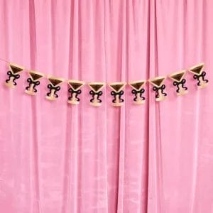 Espresso Martini Banner Private Label Party Decoration for Retail Events