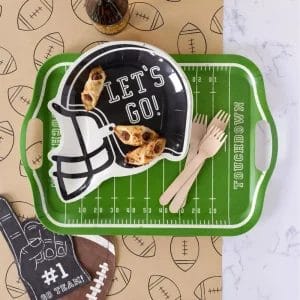 Football Kraft Table Runner Customized Party Table Decor for Bulk Orders