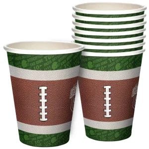 Football Party Cups Personalized Drinkware for Tailgate Events Bulk