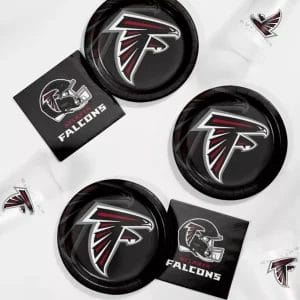 NFL Tailgating Party Kits for 8 Custom Team Theme Decor for Wholesale