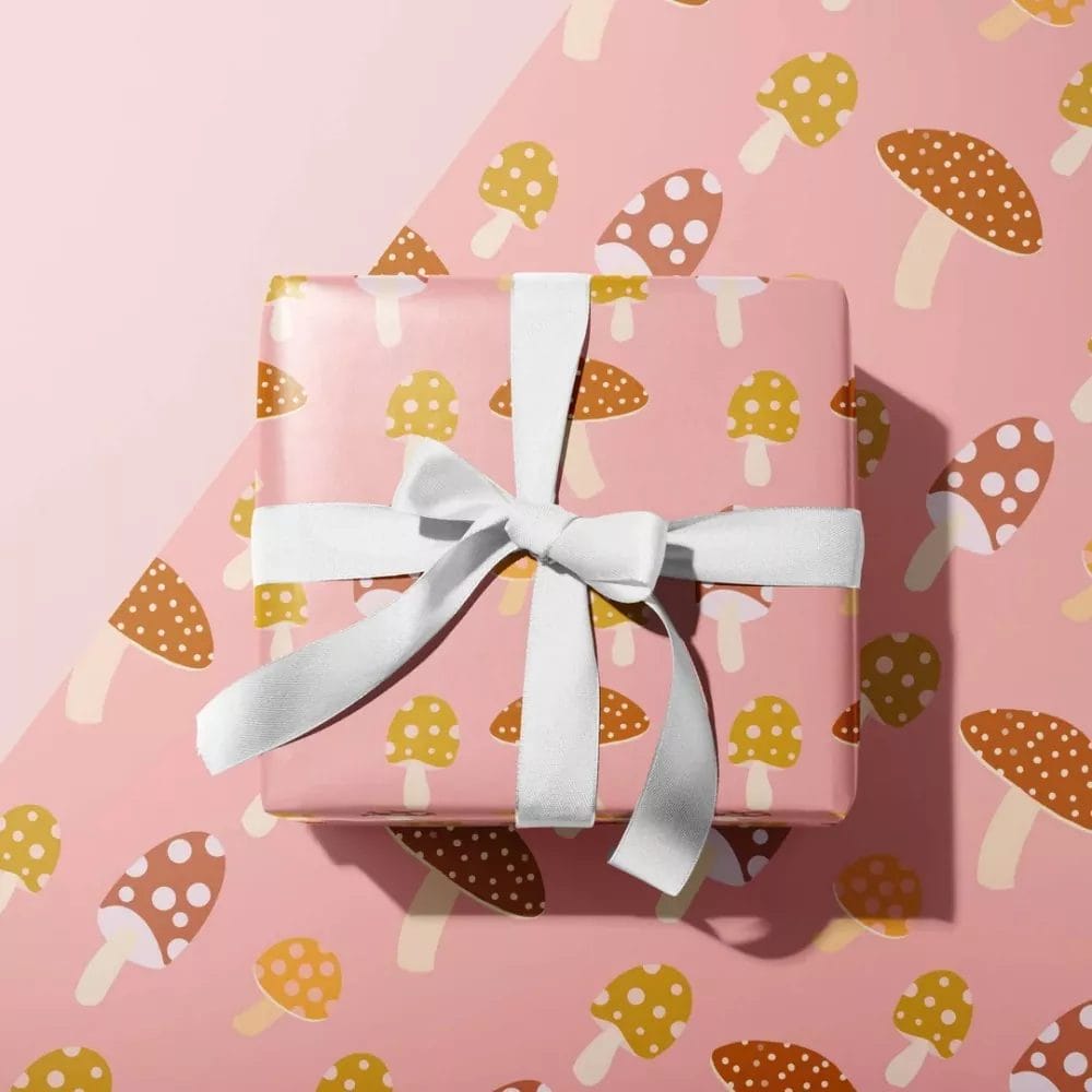 cute pink mushroom pattern party favors for girls sunbeauty party manufacturer
